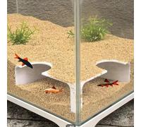 Nascondiglio Decorativo A Tunnel per Acquari Migliora L'Apparenza