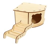 Nascondiglio in Legno Per Criceti Giocattolo Attività Del Criceto