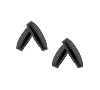 Naselli di ricambio per occhiali Oakley HSTN OO9464 OO9242/Frogskins Range OO9284/Top Knot OO9434/HSTN SQ OO9533, nero e nero., 0