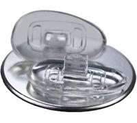 Naselli In Silicone A Forma "D" Di Qualità Premium | 15 Mm / 0,6 '' | 3 Paia | 3 Cuscinetti Destro E 3 Cuscinetti Sinistro | Naselli Per Occhiali Da Vista E Da Vista, | - Sports World Vision