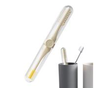 Nasenhaarschneider,Beidseitige Pflegeschere | 360 Grad Drehbarer Nasenhaarentferner Mit Einer Weichen Reinigungsbürste,Für Die Tägliche Pflege Zu Hause Für Frauen Und Männer