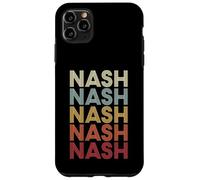 Nash Texas Nash TX Retro Vintage Text Custodia per iPhone 11 Pro Max