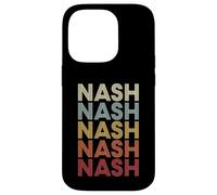 Nash Texas Nash TX Retro Vintage Text Custodia per iPhone 14 Pro