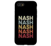 Nash Texas Nash TX Retro Vintage Text Custodia per iPhone SE (2020) / 7/8
