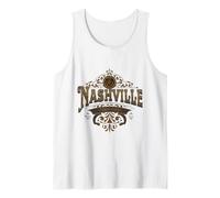 Nashville Tennessee Country Music City Country - Musica rock Canotta