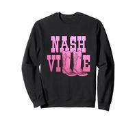 Nashville Tennessee Line Dancing Cowgirl Country Music City Felpa