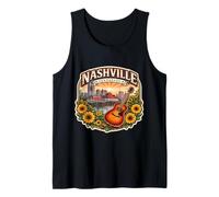 Nashville Tennessee Souvenir Città Stato Capitale Vintage Canotta