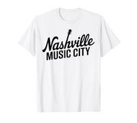 Nashville TN Music City per Uomini e Donne. Maglietta