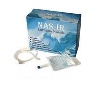 NasIr Medicale Kit Lavaggio Nasale 5 Sacche + 5 Deflussori + 1 Ventosa