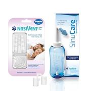 Nasivent Set risparmio di 2 tubi Plus Starter Set e doccia nasale Sinucare