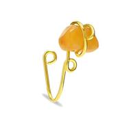 Naso africano polsino Non Piercing Clip su anello per il naso per le donne cristallo perla naso polsini falso naso bracciale set per donne e ragazzeMagnifico affascinante.