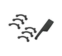 Naso correttore di bellezza abito naso 3 coppie 3D silicone nasale di alterazione del ponte di aumento silicone bridge naso 3d shaper splint splint naso correttore (scatola rossa)