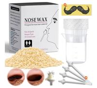 Naso Depilazione Kit, 20 applicatori, Ceretta per naso e orecchie, Kit di cera per il naso per uomini e donne Cera, Cera Naso-Veloce,facile, Kit di Cera per Naso, per Uomini e Donne