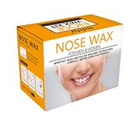 Naso Depilazione Kit, ceretta Applicatori di cera Bastoncini Fagioli Adesivi baffi Misurino Tazze di carta per rimuovere i capelli dal naso al sopracciglio