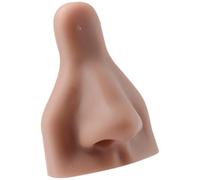 Naso in Silicone per Pratica Piercing Naso Modello 1: 1 | Tocco Realistico, Narici Precise, per Scuole e Valutazione Abilità, Adatto e Anelli