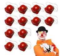 Naso Rosso - Naso Di Gomma | Noci Rosse Costume Da Mascherata, Novità, Cosplay Per Bambini, Adulti | Da Circo Per Carnevale, Mascherata, Giorno Rosso, Spettacolo Di Co