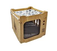 Nasonero Casetta con Amaca per gatti - 38x38x38 cm - Cuccia per gatti - 1° ORDINE? scegli lo sconto BZR5 / BZR20 + 200 punti fedeltà