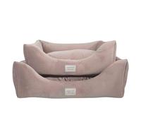 Nasonero Divano in velluto sfoderabile - Rosa - 2a misura : 50x37 cm - Cucce per cani da interno - 1° ORDINE? scegli lo sconto BZR5 / BZR20 + 200 punti fedeltà rosa
