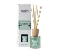 Nasoterapia Diffusore d'Essenza Tè Verde e Bergamotto - Profumatore a bastoncini per la casa, 100 ml