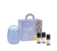 Nasoterapia "Oli essenziali in diffusione" Diffusore a ultrasuoni Bloom Malva e oli essenziali biologici, puri e naturali al 100%