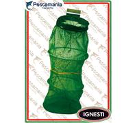 nassa a 4 cerchi in rete extrafitta con gancio per cintura