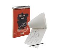 Nassau Fine Art - Cuaderno de bocetos (A4: 200 páginas/100 hojas) de papel premi