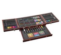 Nassau Fine Art Nassau Luxe Kunstset Creatief in Houten Koffer, 103dlg.