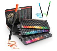 Nassau Fine Art Professional 120-Piece Colouring Pencils, Colouring Pencils for