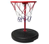 NASSMOSSE 1 Set Canestro da Basket Piscina Galleggiante Canestro da Basket a Bordo Piscina con 1 Palla in Rete e Gonfiatore per Bambini e Adulti Cerchi da Nuoto Giocattoli per Bambini Adulti