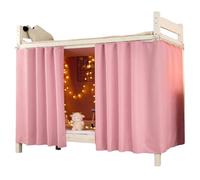 NASSMOSSE 2 Tende a pannello per letto a castello, oscuranti, per la privacy, con corda e ganci, per casa, dormitorio, studenti universitari, 120x199 cm, stile 4