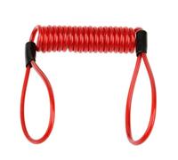 NASSMOSSE Canale di Sicurezza Sicurezza Sicurezza da 120 cm Anti Furto Moto Moto Disco Freno Blocco del Freno Cavo a Molla del promemoria