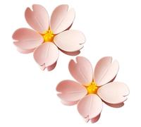 NASSMOSSE Fermagli magnetici per Borse, 2 Fiori, 10 Pezzi, 3D, a Forma di Fiore di ciliegio, per Cibo, Snack, Appunti, Foto, Decorazione per Frigorifero