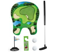 NASSMOSSE Mini Set da Gioco da Golf per WC, Regali Divertenti per Uomini, mariti, fidanzati, Festa del papà