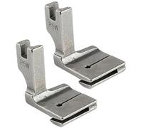 NASSMOSSE Piede per Presser per Macchine da Cucire 2 pc Che Raccolgono pieghette pieghettate Pieghe di Sostituzione del Piede per Le tubazioni per Cuciture per trapunte.