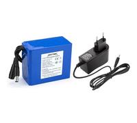 NASTIMA DC 12V Batteria Ricaricabile Agli Ioni di Litio da 5200mAh con 12V 1A 12W Adattatore