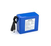 NASTIMA DC 12V Batteria Ricaricabile Agli Ioni di Litio da 5200mAh per Fotocamera Wireless, Videocamera, Lettore MP3, Corpo Elettronico