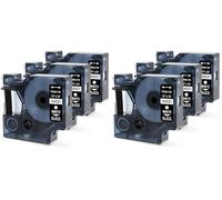 Nastri A45021 Oozmas Compatibile con Dymo D1 45021 12mm x 7m (Confezione da 2)