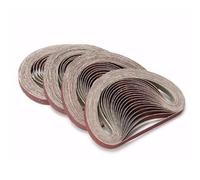 Nastri abrasivi, 10 pezzi di nastri in corindone marrone, 762 * 25 mm, grana 180/150/40/800, nastro abrasivo (600)(150)