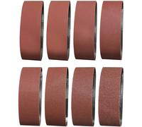 Nastri abrasivi 100x915mm, grane 40-400, 13 pezzi, levigatura legno e metallo