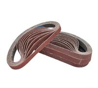 Nastri abrasivi 13 x 457 mm, confezione da 60 pezzi per Decker Power Files BD280 BD282E BD290 BD292E KA290 KA292E KA293E, grana mista da 40 a 240 per la lavorazione del legno e la finitura del metallo