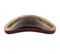 Nastri Abrasivi 20 pezzi 25x762mm Nastro abrasivo for lucidatura di metalli e legno, nastro abrasivo da 1" X 30" P40-1000 grana 25mm Nastro abrasivo in ossido di alluminio(20PCS 150 Grit)