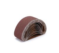 Nastri Abrasivi 75 x 457 mm Grane 60 Carta Abrasiva per Levigatrice e Metallo, Legno(12 Pezzi)