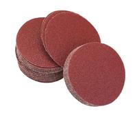 Nastri abrasivi, carta abrasiva, 20 dischi di carta vetrata speciali for lucidatura rotonda, rosso-marrone, 4 pollici, 100 mm, grana 40-2000, accessori for utensili abrasivi(2000 Grit)