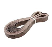 Nastri abrasivi, carta abrasiva, 5 pezzi 2100x50 mm nastri abrasivi adatti for levigatrice a nastro elettrica grane assortite P40-P1000 abrasivo in ossido di alluminio(5PCS 150 Grit)