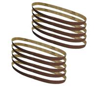 Nastri Abrasivi Nastro abrasivo abrasivo 25x762mm 1 pollicex30 pollici Carta vetrata 60 80 120 240 Grana Ossido di alluminio 10 pezzi(Grit 240)