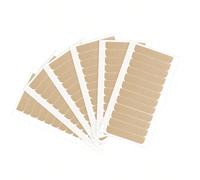 Nastri Adesivi Doppi Laterali Pre-tagliati Da 60 Pezzi, 0,8 Cm X 4 Cm, Per Estensioni Di Capelli, Strumento Di Bellezza Per Sostituzione Di Trame Di Capelli Umani, Nastro Impermeabile Per Parrucche Ge