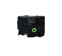 Nastri bianco su nero compatibile con Brother TZE-355