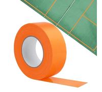 Nastri di marcatura - linee di giurisdizione, confini sportivi | Strisce resistenti alle intemperie ad alta visibilità, soluzione durevole per pavimenti all'aperto, facile applicazione per tennis