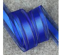 Nastri di organza, 5 iarde di nastri di organza da 25 mm multicolore(Blue)