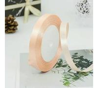 Nastri di raso da 25 iarde/rotolo, 6 mm-50 mm, natalizi fatti a mano, decorazioni per feste di matrimonio, da regalo per compleanni, nastri champagne da 40 mm